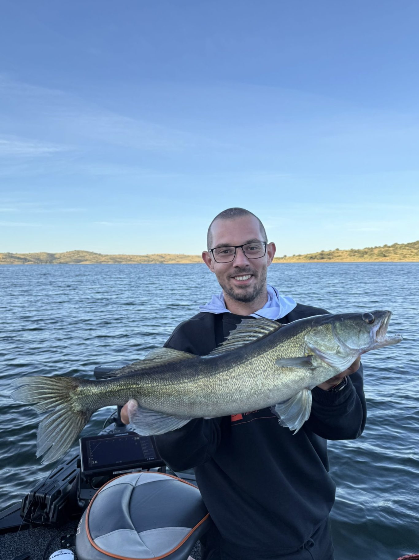 Zander angeln Orellana Stausee