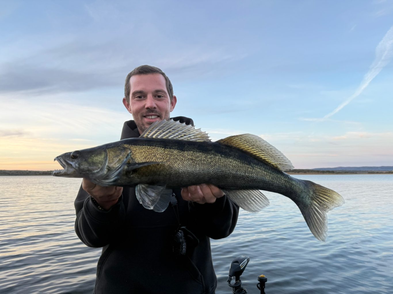 Zander angeln Orellana Stausee