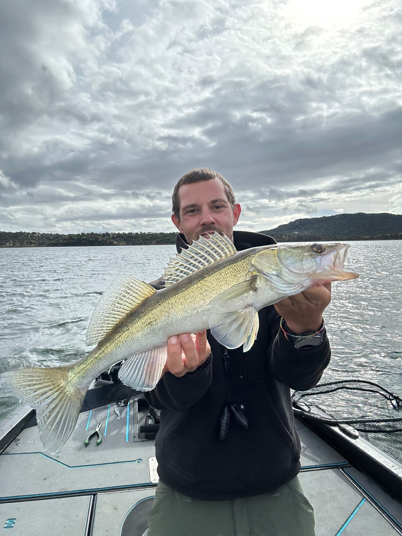 Zander angeln Orellana Stausee