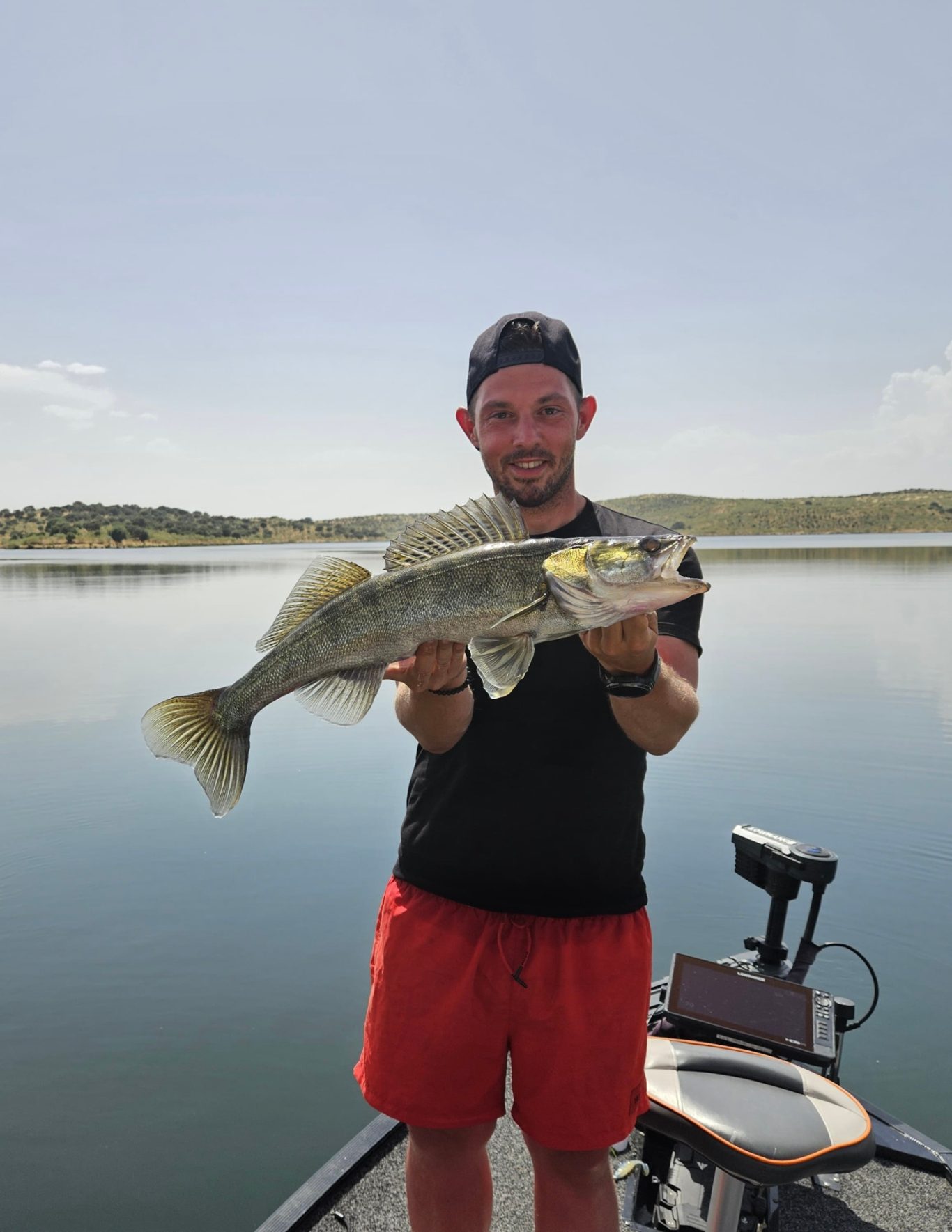 Zander angeln Orellana Stausee